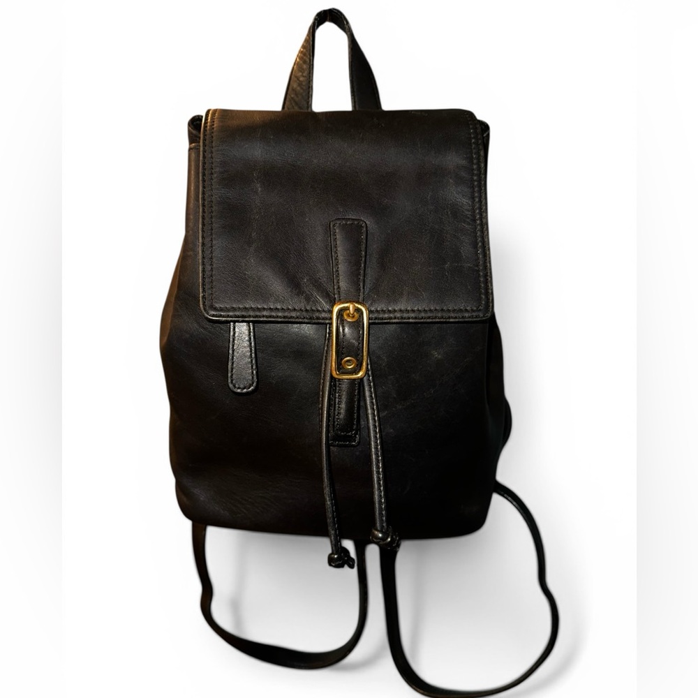 Coach Hampton Legacy Vintage Leather Backpack